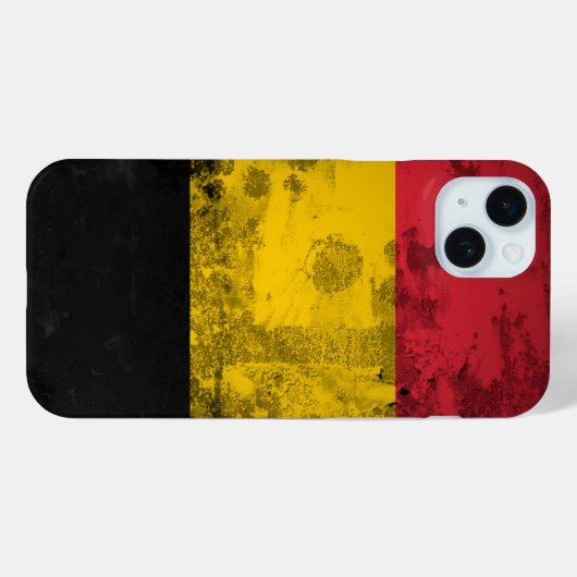 België Case-Mate iPhone Case (Achterkant (horizontaal))