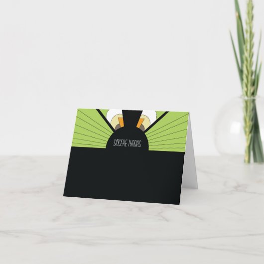 België Dankkaart: Lime Bedankkaart (Voorkant)