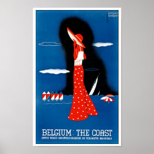 België: de kust poster