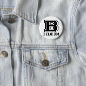 België Design Ronde Button 5,7 Cm (In situ)