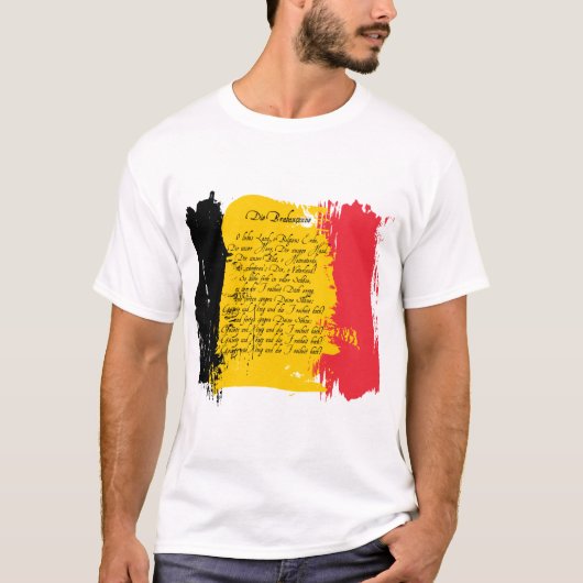 België - Die Brabançonne T-shirt (Voorkant)