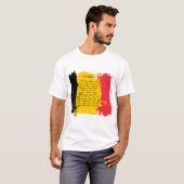 België - Die Brabançonne T-shirt (Voorkant volledig)