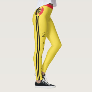 België en Belgische vlag mode, sport- en reisfan L Leggings