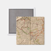 België en Luxemburg Magneet (Voorkant / Achterkant)