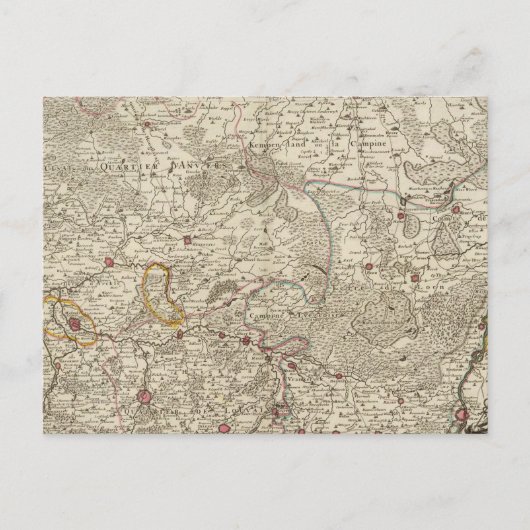 België en Nederland Briefkaart (Voorkant)