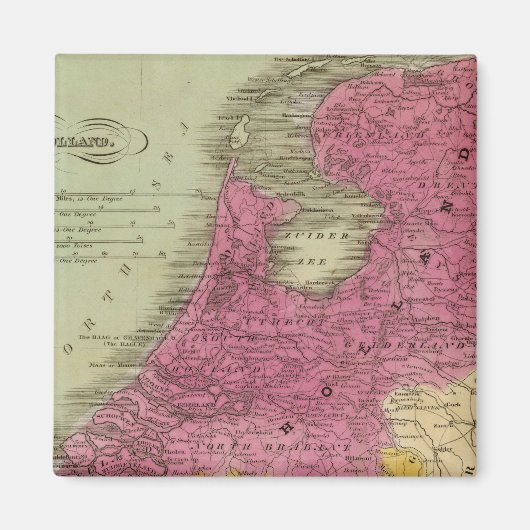België en Nederland Magneet (Voorkant)