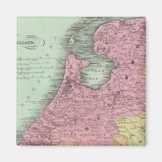 België en Nederland Magneet (Voorkant)