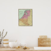 België en Nederland Poster (Keuken)