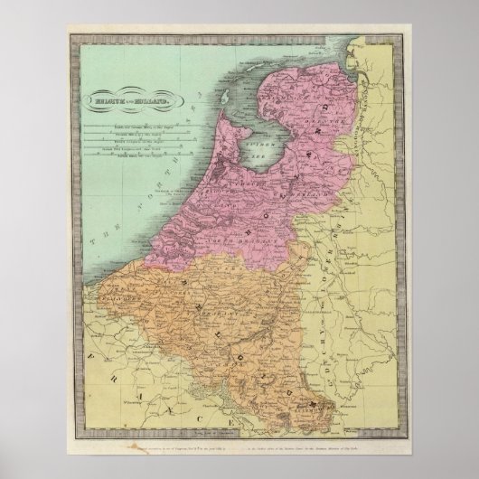 België en Nederland Poster (Voorkant)