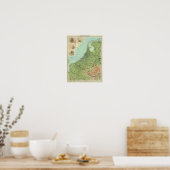 België en Nederland Poster (Keuken)