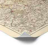 België en Nederland Poster (Hoek)