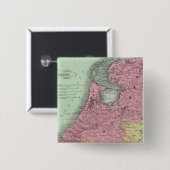 België en Nederland Vierkante Button 5,1 Cm (Voorkant /achterkant)