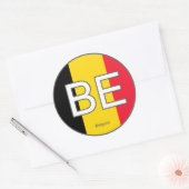 België Euro Sticker (Envelop)