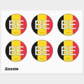 België Euro Sticker (Vel)