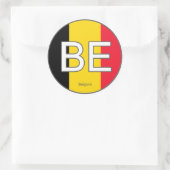België Euro Sticker (Tas)