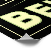 belgië - europa kunst deco retro - vintage poster (Hoek)