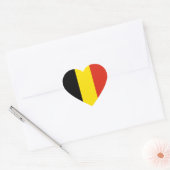 België Flag Heart Sticker (Envelop)