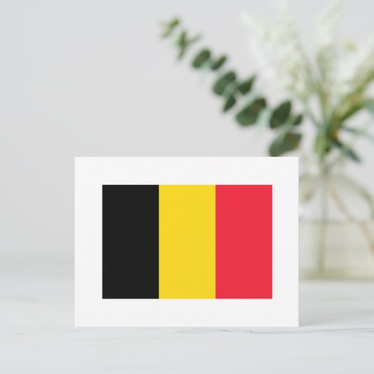 België FLAG International Briefkaart (Staand voorkant)