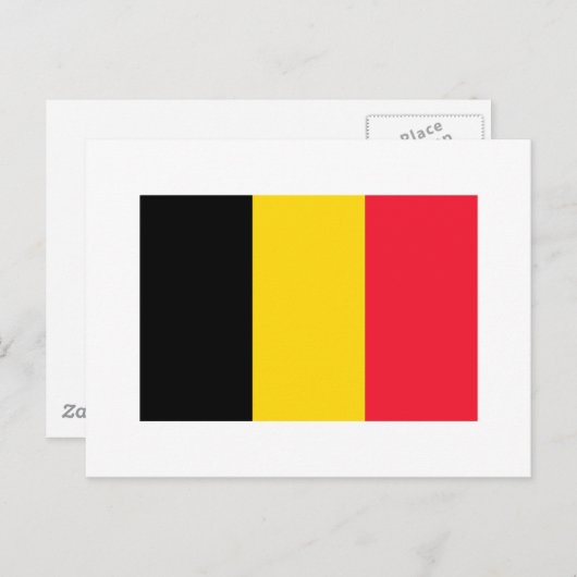 België FLAG International Briefkaart (Voorkant / Achterkant)