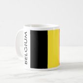BELGIË FLAG KOFFIEMOK (Voorkant links)