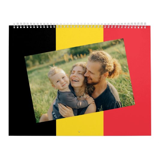 België | Fotokalender |  Belgische Vlag 2024 Kalender (Hoes)