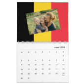 België | Fotokalender |  Belgische Vlag 2024 Kalender (Mar 2026)
