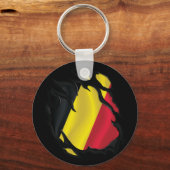 België Gekopieerde vlag Sleutelhanger (Voorkant)