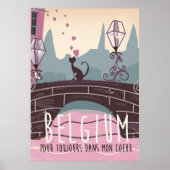 België giet toujours dans mon coeur poster (Voorkant)