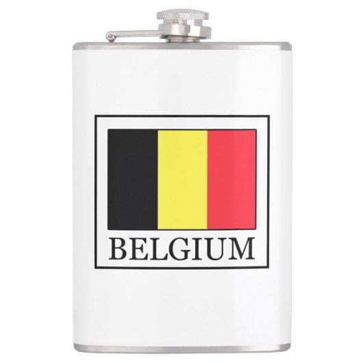 België Heupfles (Voorkant)