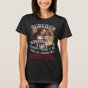 BELGIË HOLLAND AMSTERDAM SUPERSPREADER EVENT T-SHIRT