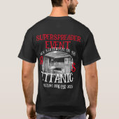 BELGIË HOLLAND BUS TOUR SUPERSPREADER EVENEMENT T-SHIRT (Achterkant)