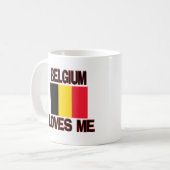 België houdt van mij koffiemok (Voorkant links)