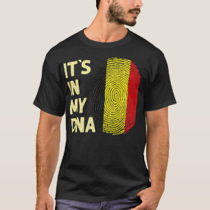 België in mijn DNA Belgische vlaggenteam België la T-shirt