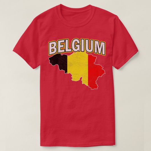 België in nood t-shirt (Design voorkant)