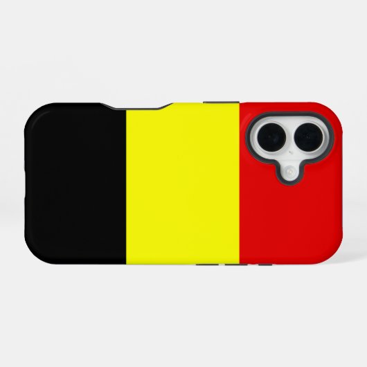 België iPhone 16 Hoesje (Achterkant horizontaal)