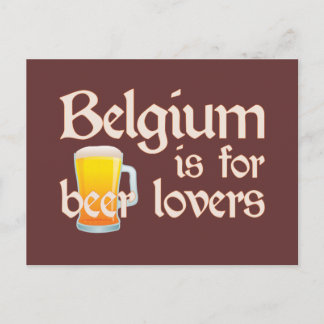 België is voor Beer Lovers Briefkaart