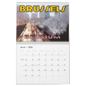 België Kalender 2025 uit serie Bezoek... (Mar 2026)
