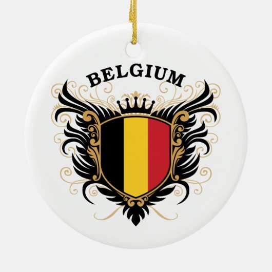 België Keramisch Ornament (Achterkant)