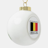 België Keramische Bal Ornament (Links)