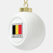 België Keramische Bal Ornament (Rechts)