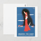 België, kust briefkaart (Voorkant / Achterkant)