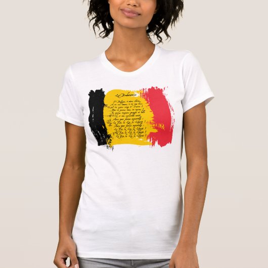 België - La Brabançonne T-shirt (Voorkant)