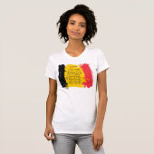 België - La Brabançonne T-shirt (Voorkant volledig)