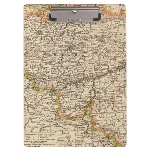 België, Luxemburg Klembord (Voorkant)
