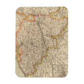 België, Luxemburg Magneet (Verticaal)