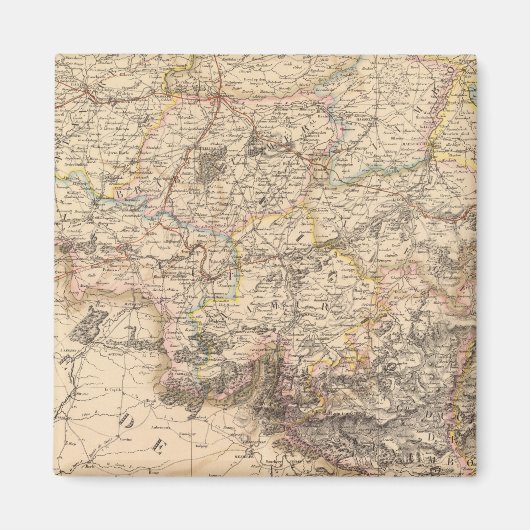 België, Luxemburg Magneet (Voorkant)