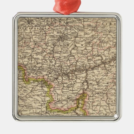 België, Luxemburg Metalen Ornament (Voorkant)