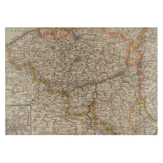 België, Luxemburg Snijplank (Voorkant)