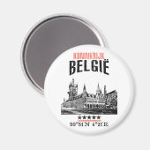 België Magneet (Voorkant / Achterkant)