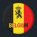 België Magneet<br><div class="desc">In Belgische kleuren... </div>